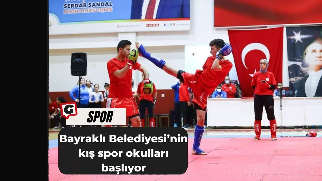 Bayraklı Belediyesi’nin kış spor okulları başlıyor