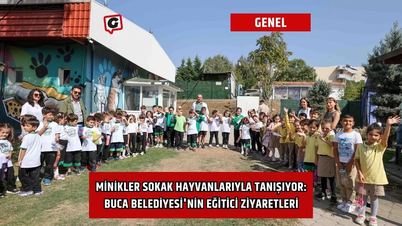 Minikler Sokak Hayvanlarıyla Tanışıyor: Buca Belediyesi'nin Eğitici Ziyaretleri