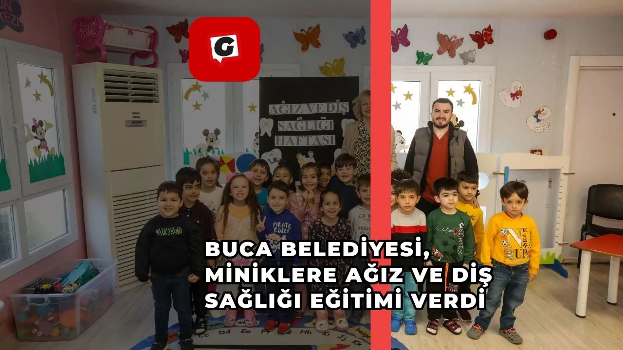 Buca Belediyesi, miniklere ağız ve diş sağlığı eğitimi verdi