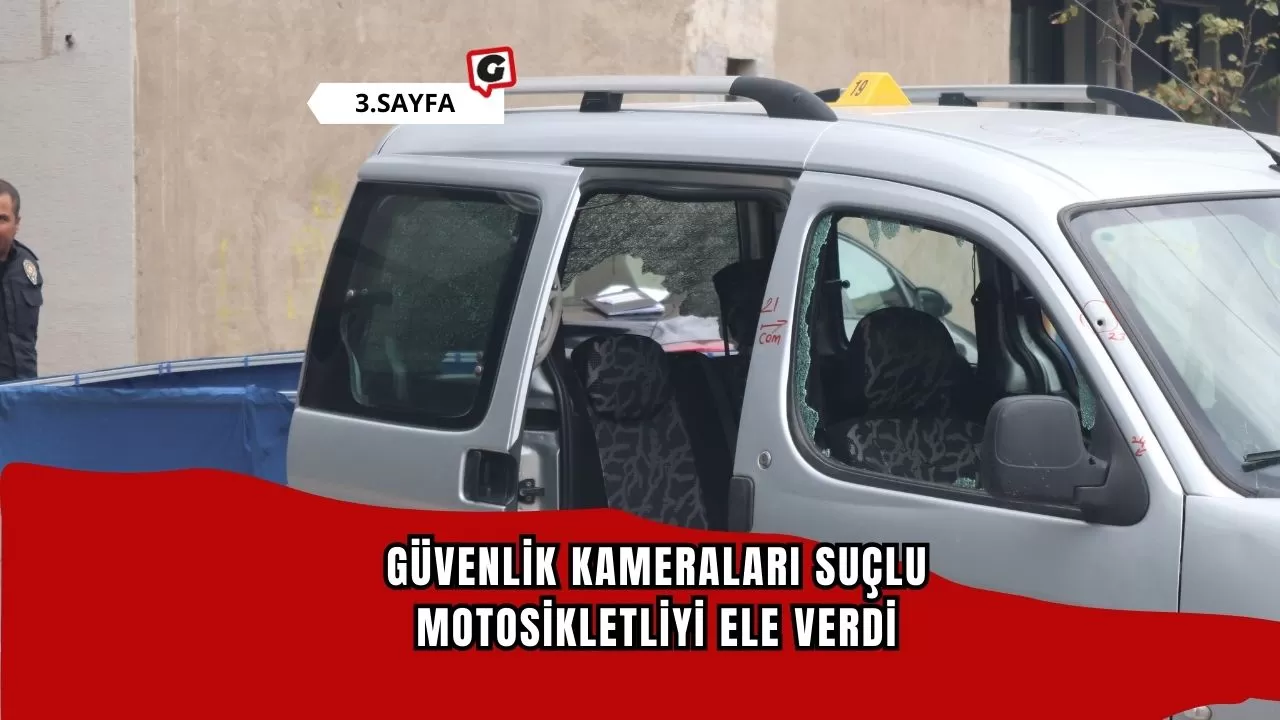 Güvenlik Kameraları Suçlu Motosikletliyi Ele Verdi