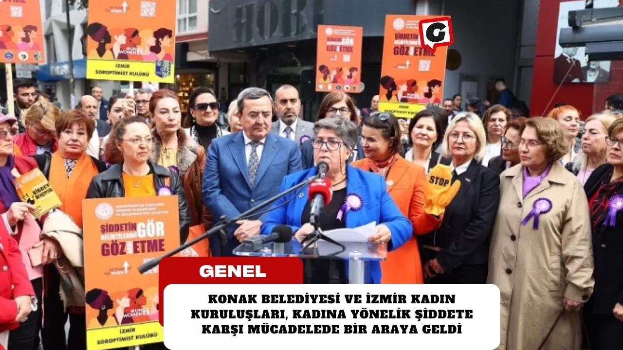 Konak Belediyesi ve İzmir Kadın Kuruluşları, Kadına Yönelik Şiddete Karşı Mücadelede Bir Araya Geldi