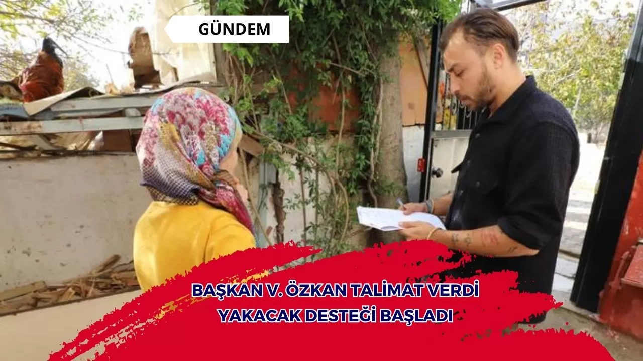 Başkan V. Özkan Talimat Verdi Yakacak Desteği Başladı