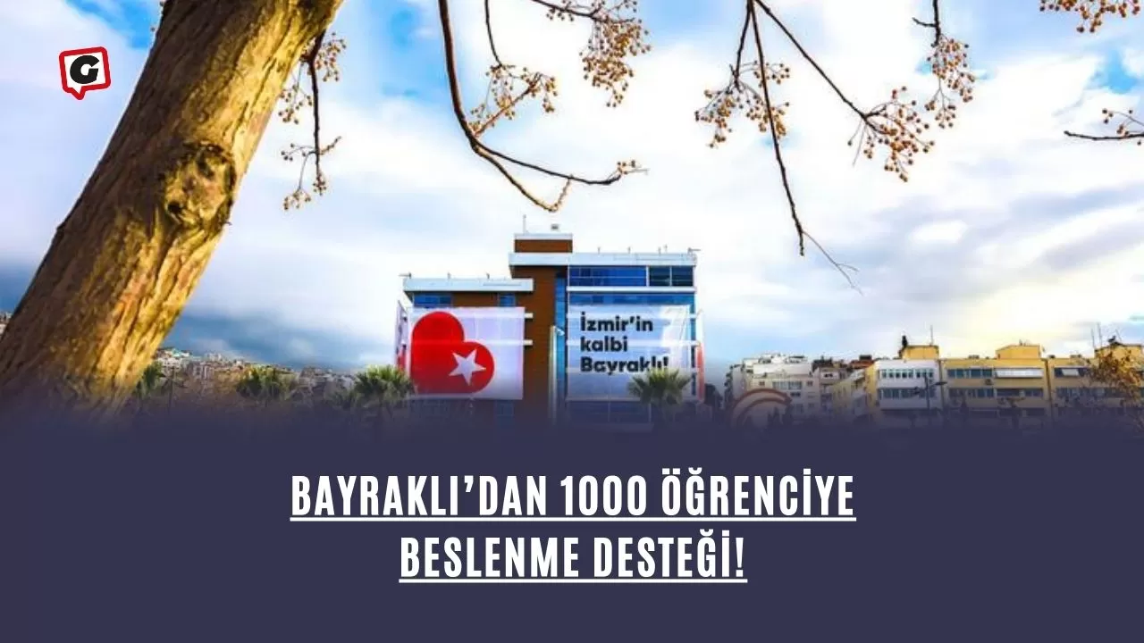 Bayraklı’dan 1000 öğrenciye beslenme desteği!