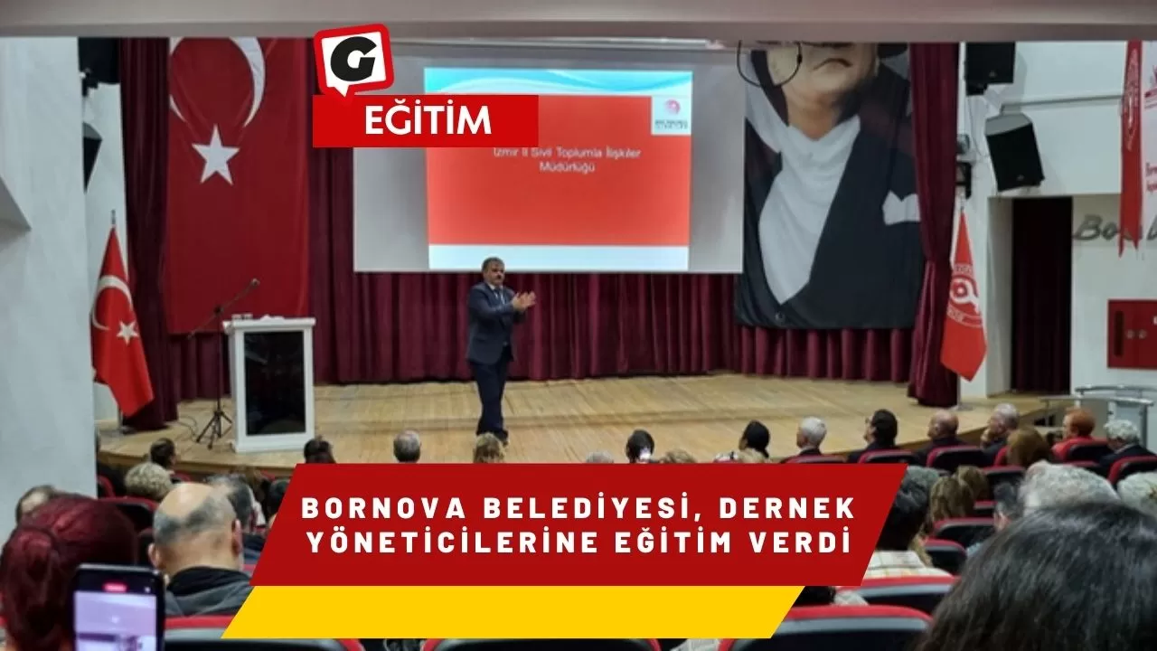 Bornova Belediyesi, Dernek Yöneticilerine Eğitim Verdi