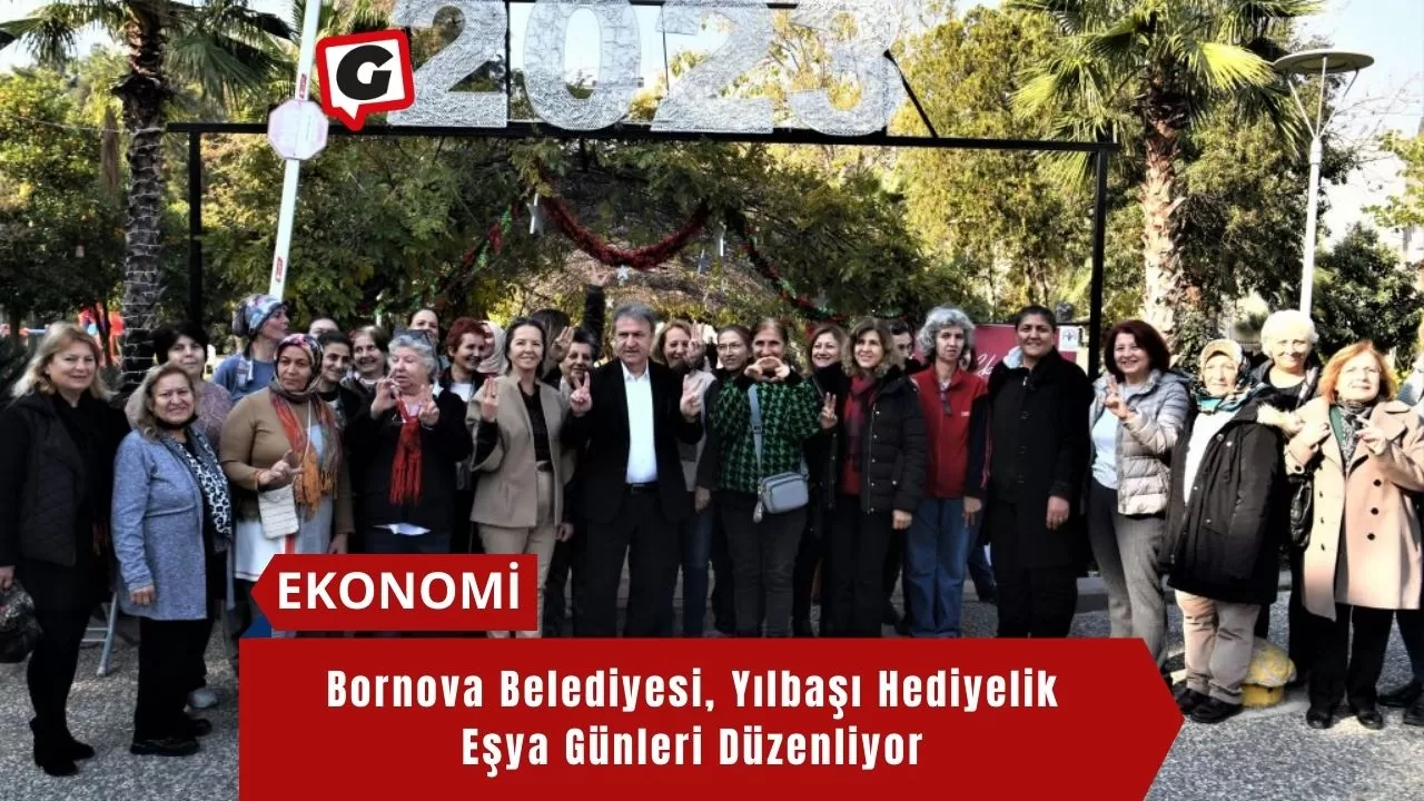 Bornova Belediyesi, Yılbaşı Hediyelik Eşya Günleri Düzenliyor