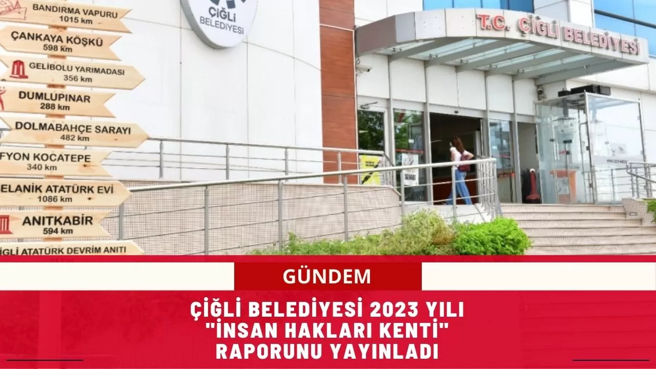 Çiğli Belediyesi 2023 Yılı "İnsan Hakları Kenti" Raporunu Yayınladı