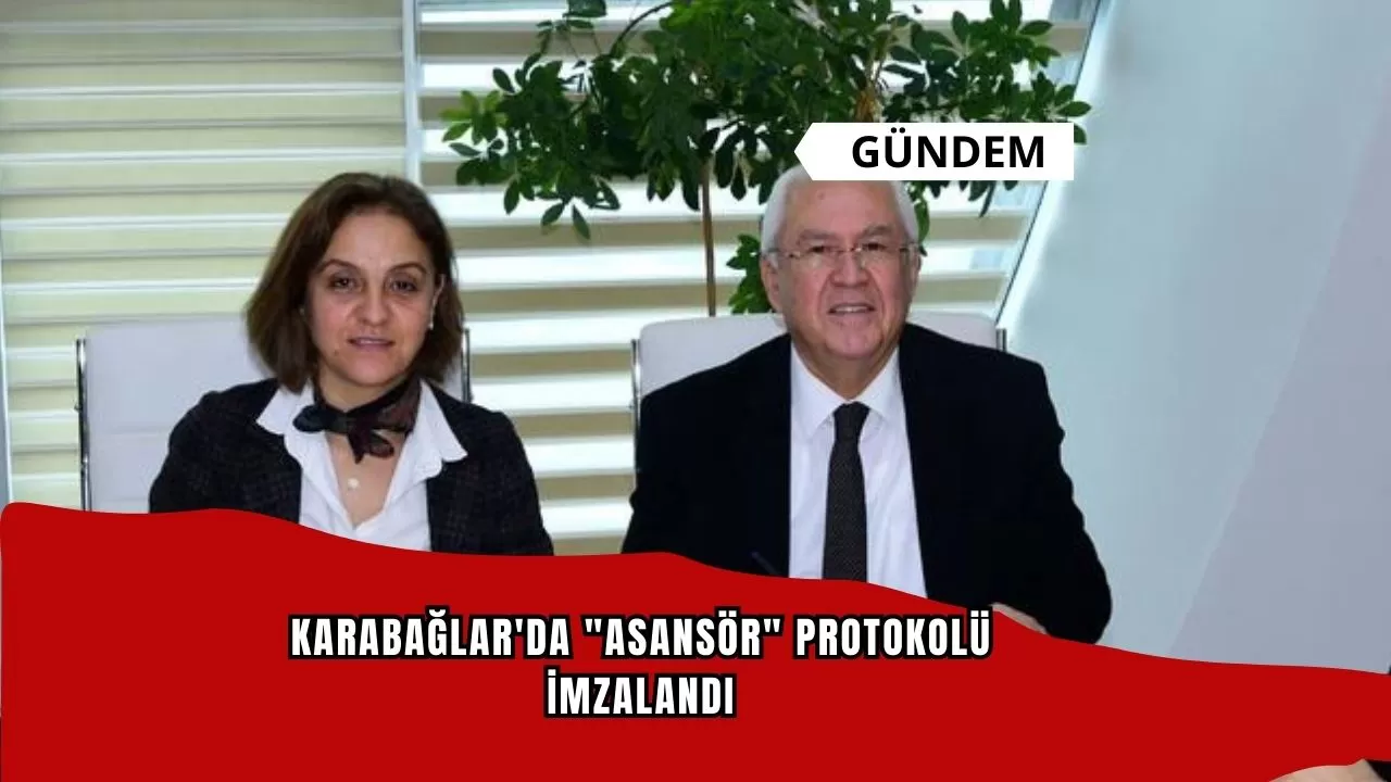 Karabağlar'da "asansör" protokolü imzalandı