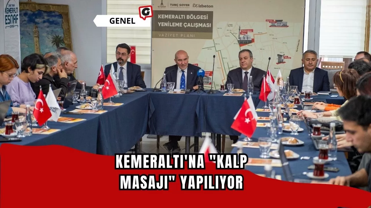 Kemeraltı'na "Kalp Masajı" Yapılıyor