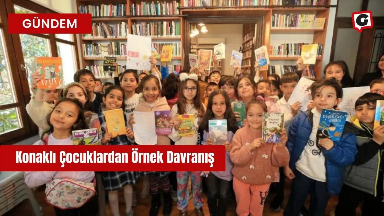 Konaklı Çocuklardan Örnek Davranış