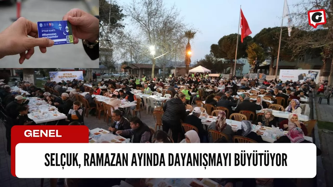 Selçuk, Ramazan ayında dayanışmayı büyütüyor