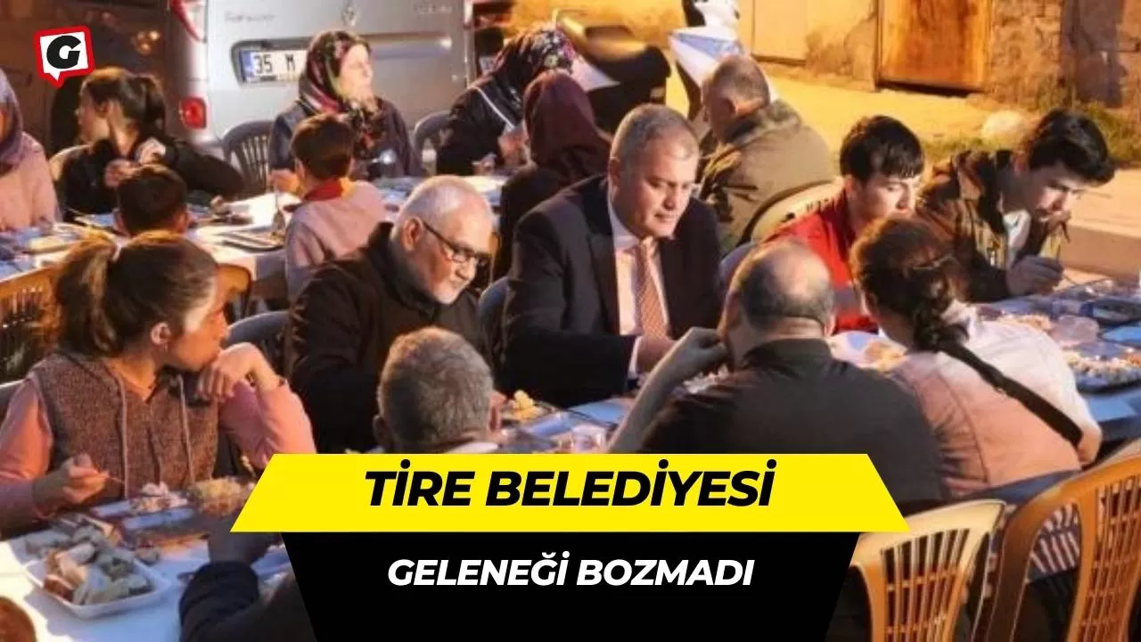 Tire belediyesi geleneği bozmadı