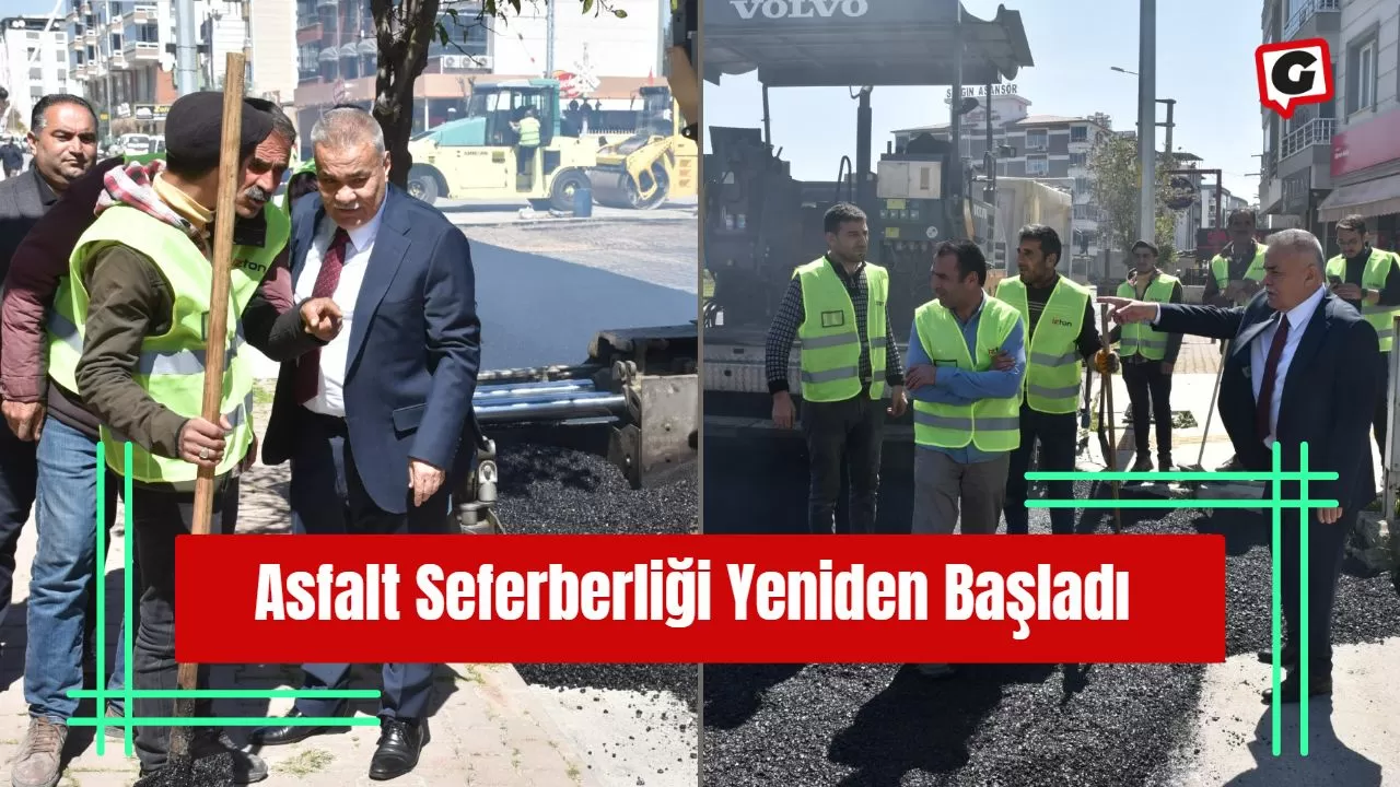 Asfalt Seferberliği Yeniden Başladı