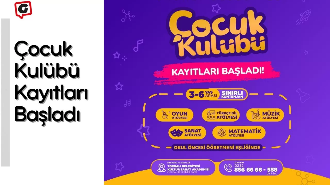 Çocuk Kulübü Kayıtları Başladı