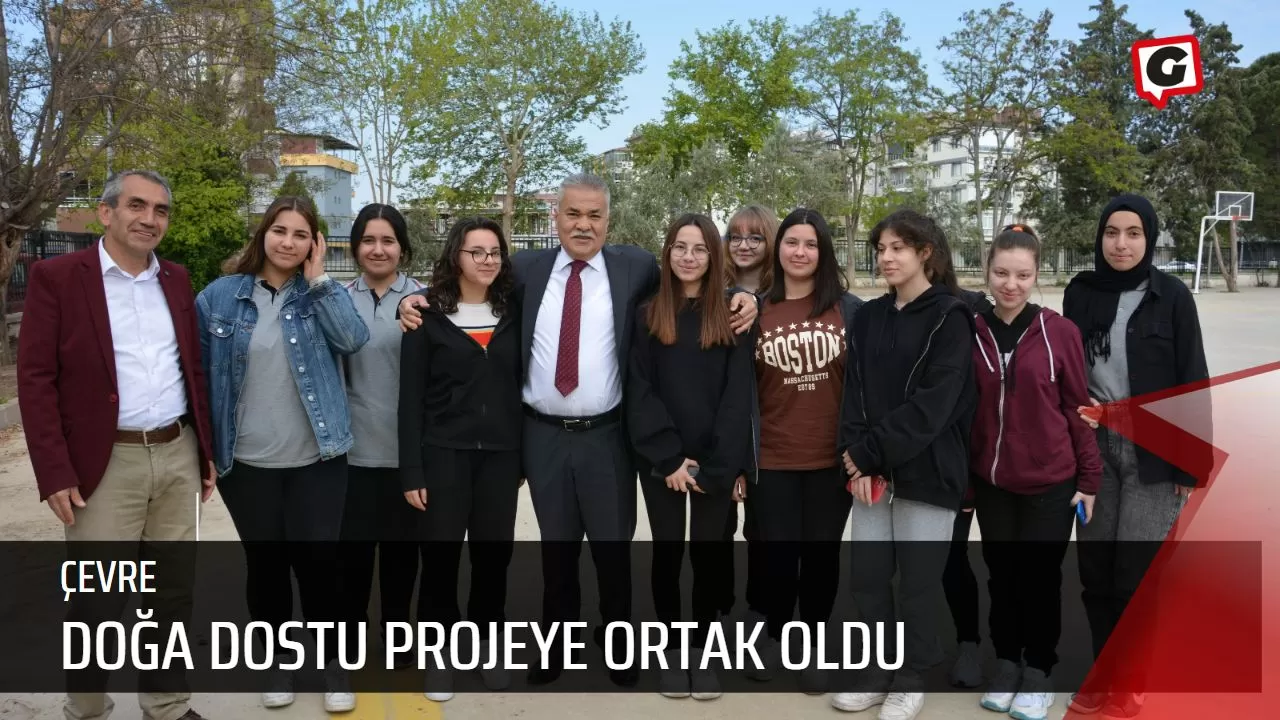 Doğa dostu projeye ortak oldu