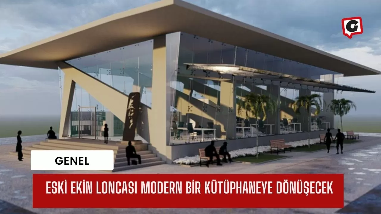 Eski Ekin Loncası Modern Bir Kütüphaneye Dönüşecek