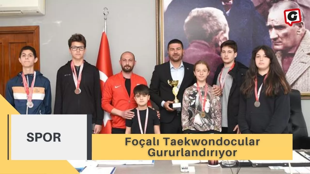 Foçalı Taekwondocular Gururlandırıyor