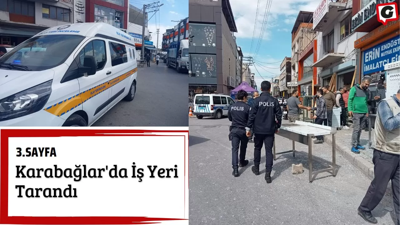 Karabağlar'da İş Yeri Tarandı