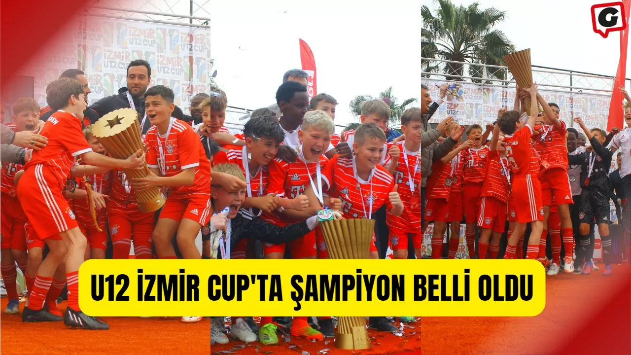 U12 İzmir Cup'ta şampiyon belli oldu