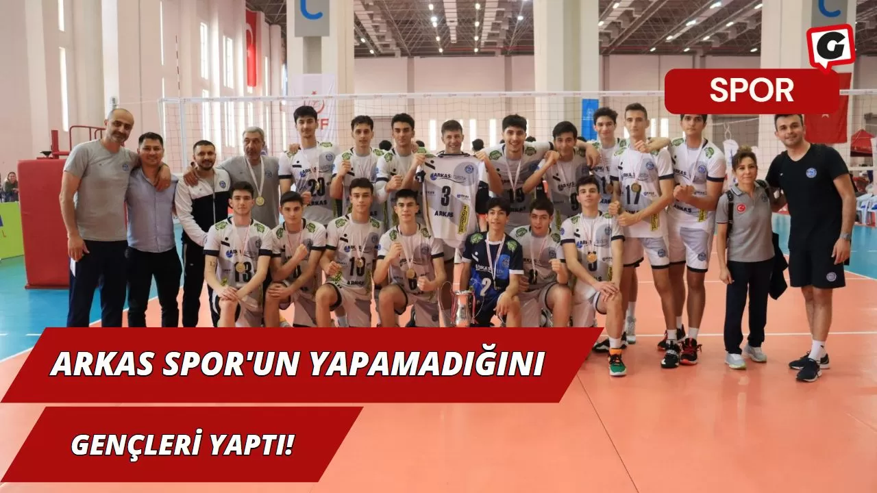 Arkas Spor'un Yapamadığını Gençleri Yaptı!