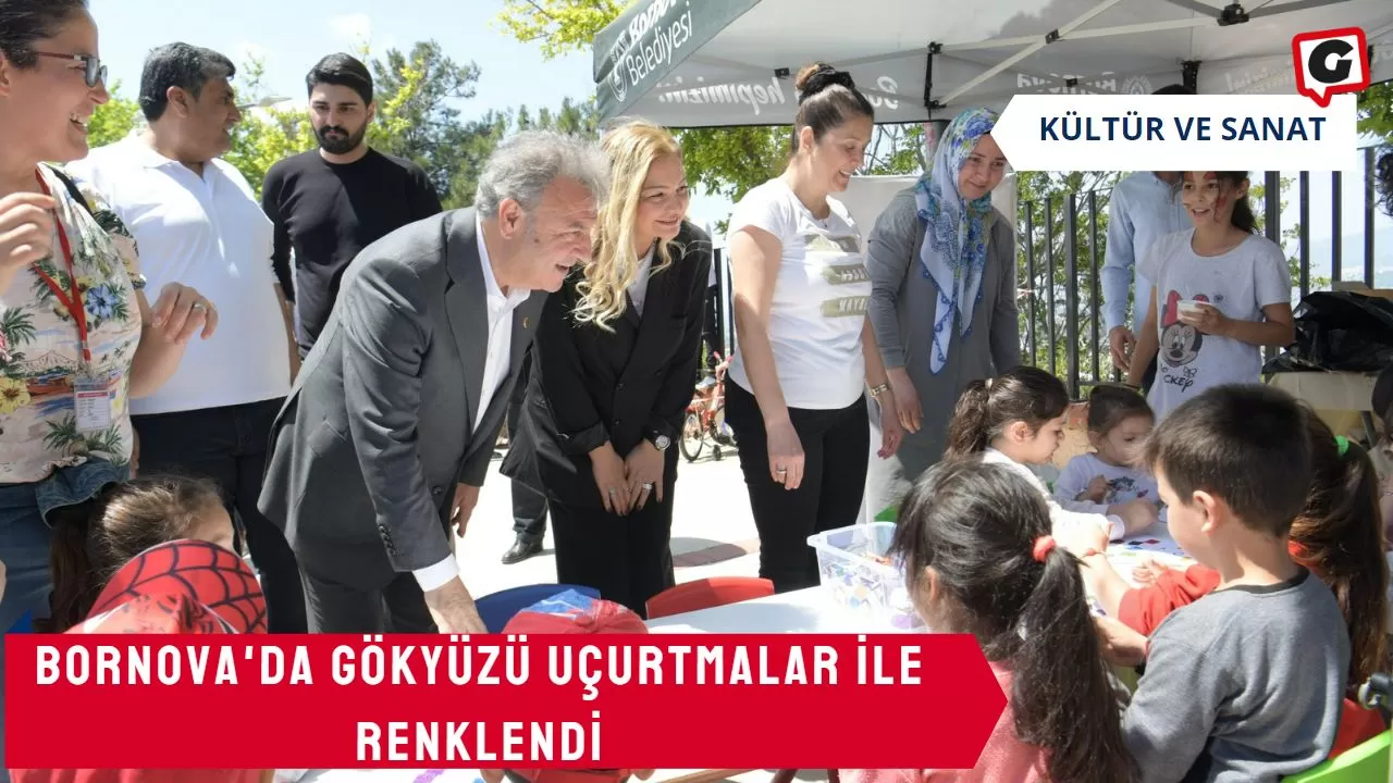 Bornova'da Gökyüzü Uçurtmalar İle Renklendi