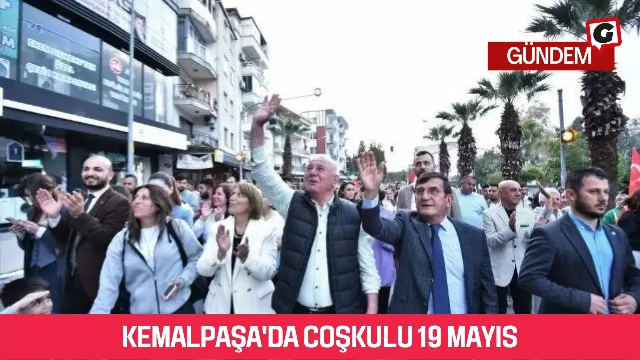 Kemalpaşa'da coşkulu 19 Mayıs