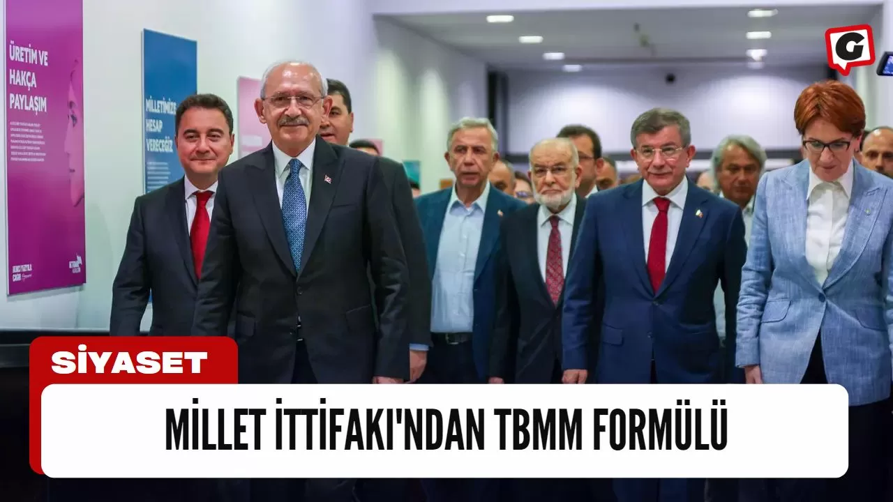 Millet İttifakı'ndan TBMM formülü