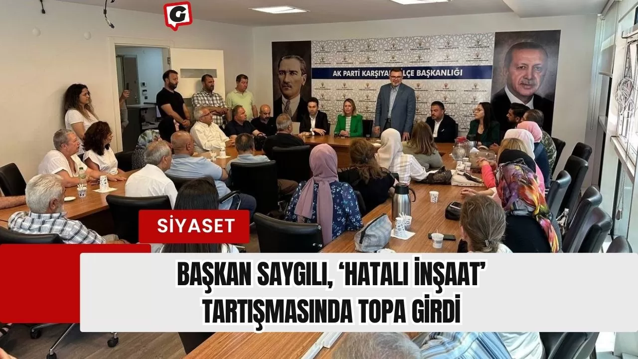 Başkan Saygılı, ‘hatalı inşaat’ tartışmasında topa girdi