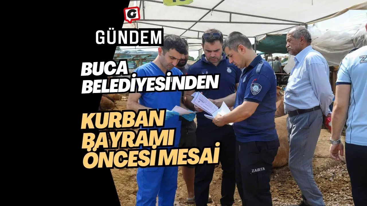 Buca Belediyesi'nden Kurban Bayramı Öncesi Mesai