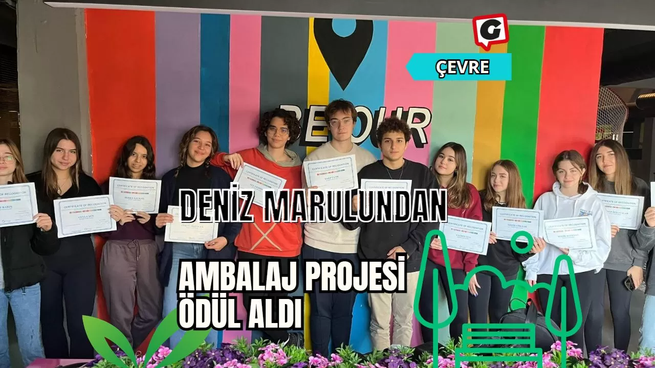 Deniz Marulundan Ambalaj Projesi Ödül Aldı