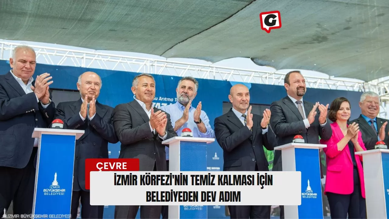 İzmir Körfezi'nin Temiz Kalması İçin Belediyeden Dev Adım