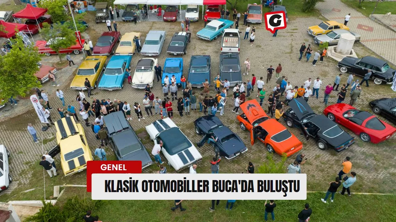 Klasik Otomobiller Buca'da Buluştu