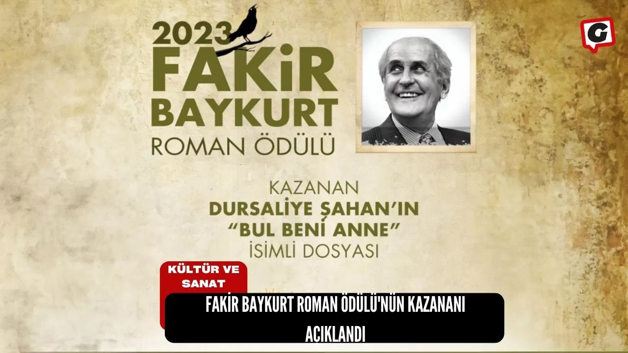 Fakir Baykurt Roman Ödülü'nün Kazananı Açıklandı