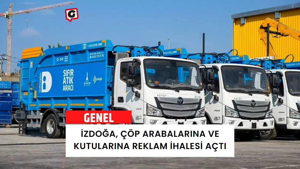 İzdoğa, Çöp Arabalarına ve Kutularına Reklam İhalesi Açtı