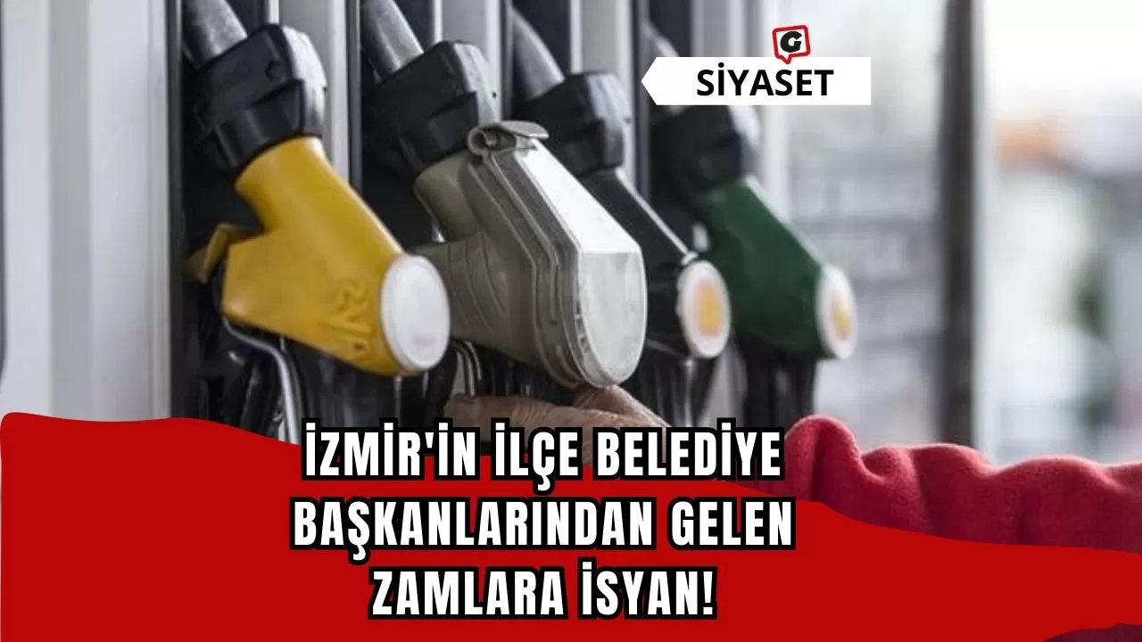 İzmir'in İlçe Belediye Başkanlarından Gelen Zamlara İsyan!