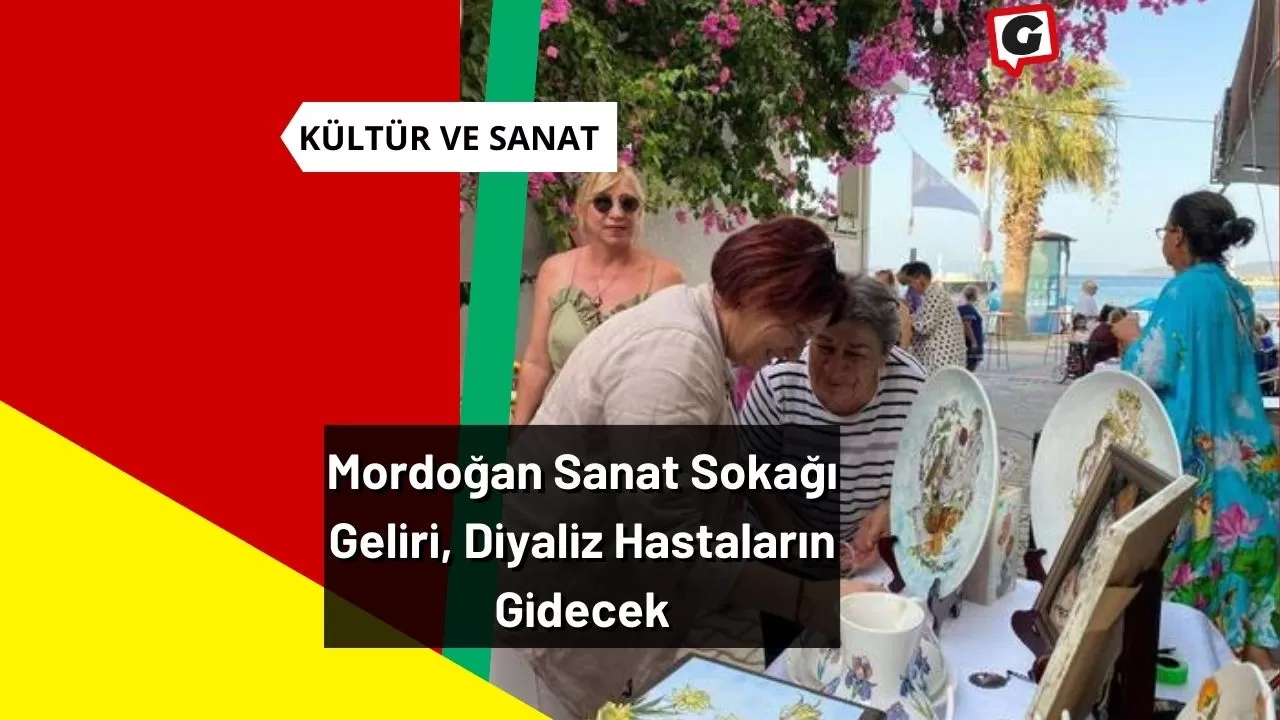 Mordoğan Sanat Sokağı Geliri, Diyaliz Hastaların Gidecek