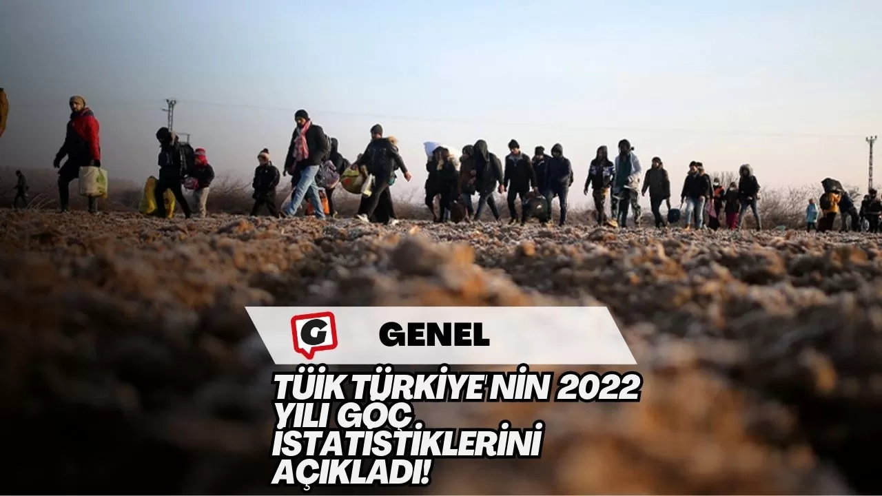 TÜİK Türkiye'nin 2022 Yılı Göç İstatistiklerini Açıkladı!