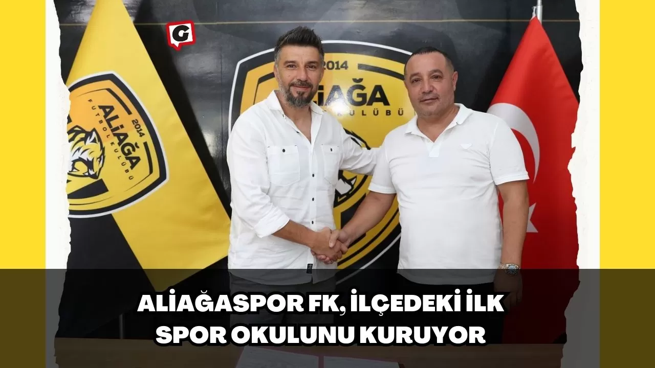 Aliağaspor FK, İlçedeki İlk Spor Okulunu Kuruyor