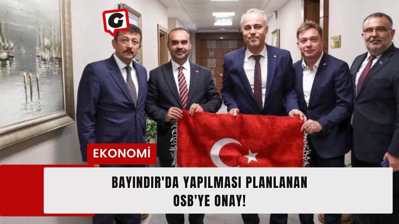 Bayındır'da Yapılması Planlanan OSB'ye Onay!