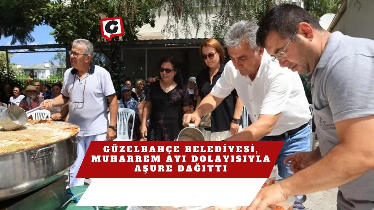 Güzelbahçe Belediyesi, Muharrem Ayı Dolayısıyla Aşure Dağıttı