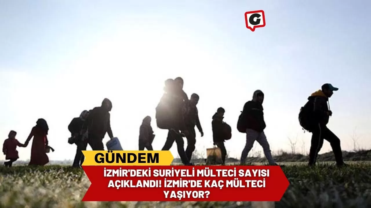 İzmir'deki Suriyeli Mülteci Sayısı Açıklandı! İzmir'de Kaç Mülteci Yaşıyor?