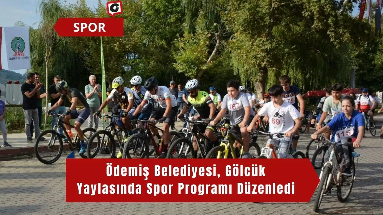 Ödemiş Belediyesi, Gölcük Yaylasında Spor Programı Düzenledi