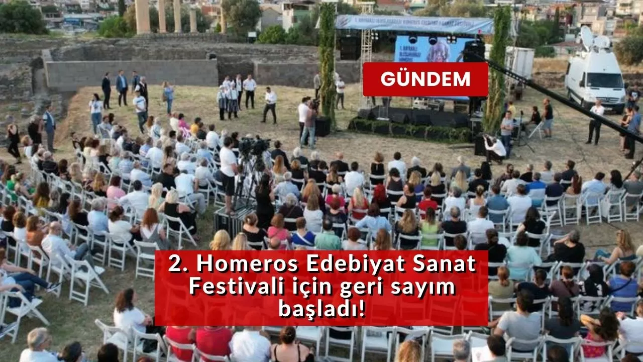 2. Homeros Edebiyat Sanat Festivali için geri sayım başladı!