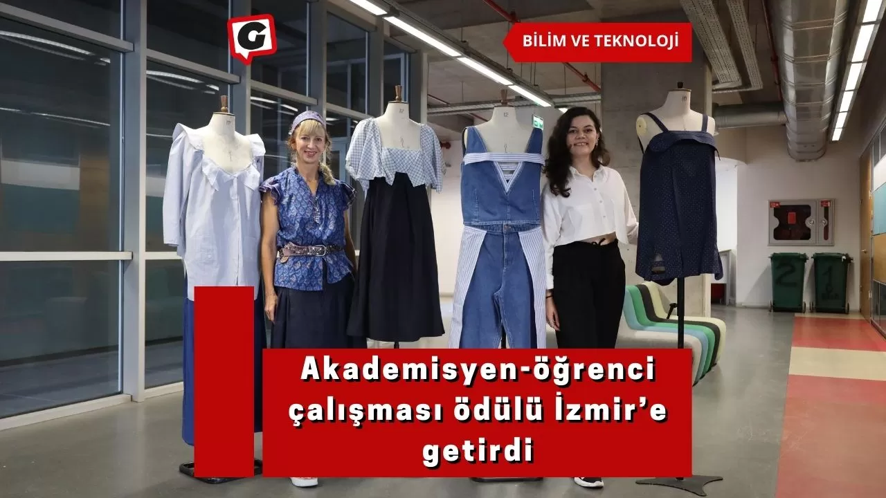 Akademisyen-öğrenci çalışması ödülü İzmir’e getirdi