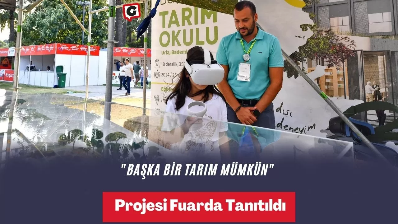 "Başka Bir Tarım Mümkün" Projesi Fuarda Tanıtıldı