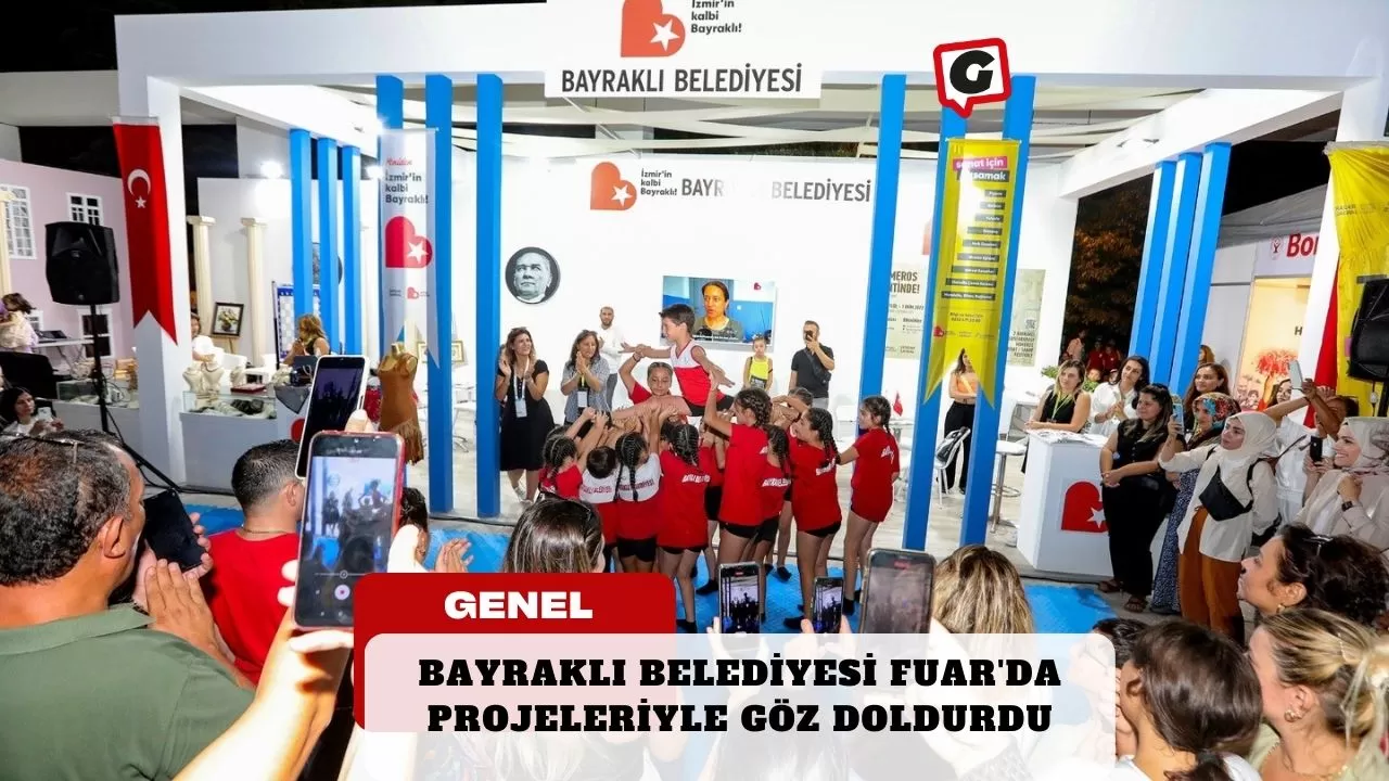 Bayraklı Belediyesi Fuar'da Projeleriyle Göz Doldurdu