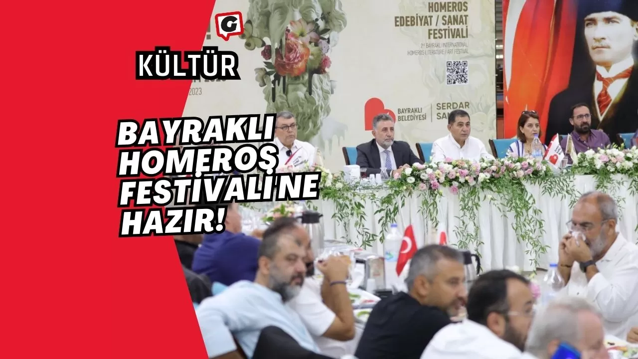 Bayraklı Homeros Festivali'ne hazır!