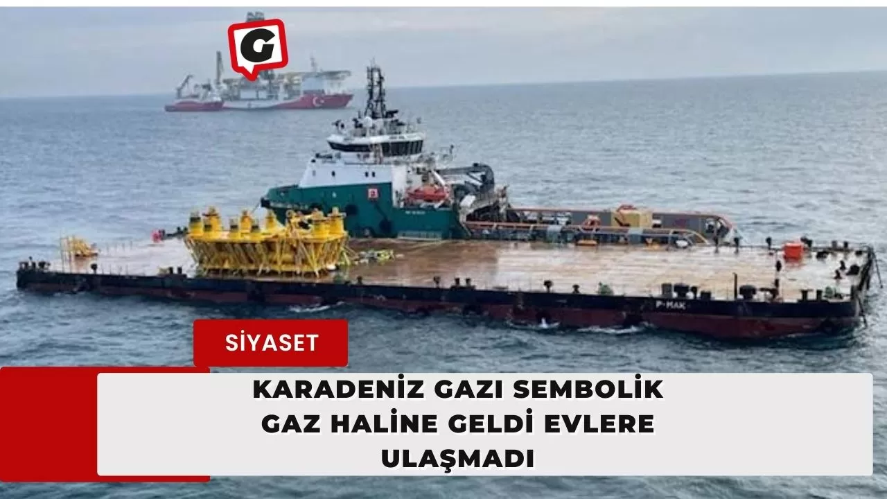 Karadeniz Gazı Sembolik Gaz Haline Geldi Evlere Ulaşmadı