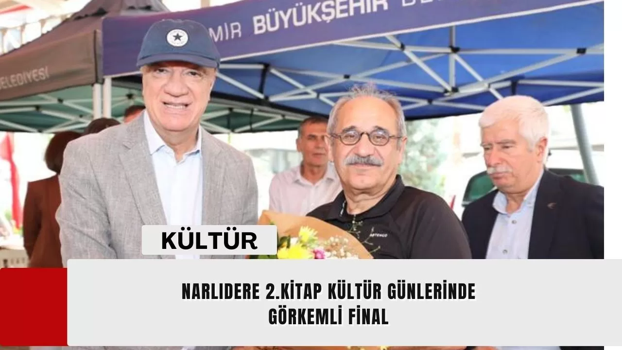 Narlıdere 2.Kitap Kültür Günlerinde Görkemli Final