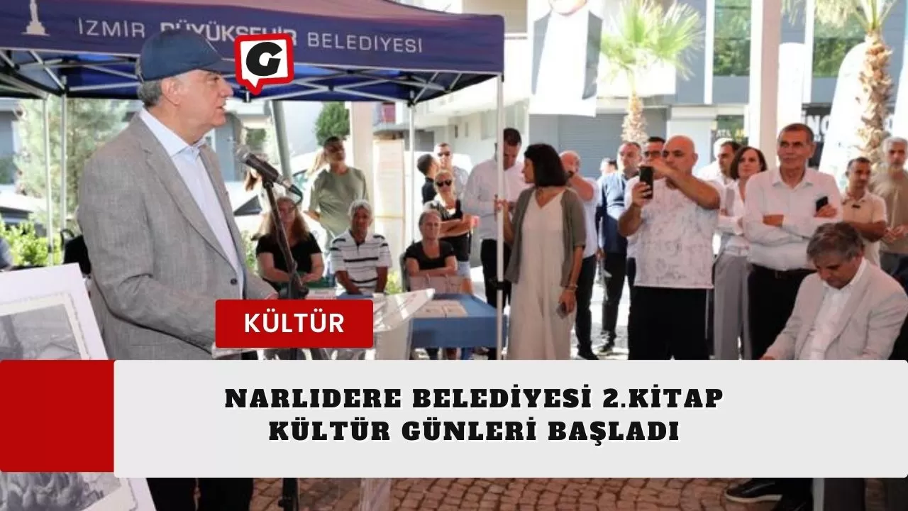 Narlıdere Belediyesi 2.Kitap Kültür Günleri Başladı