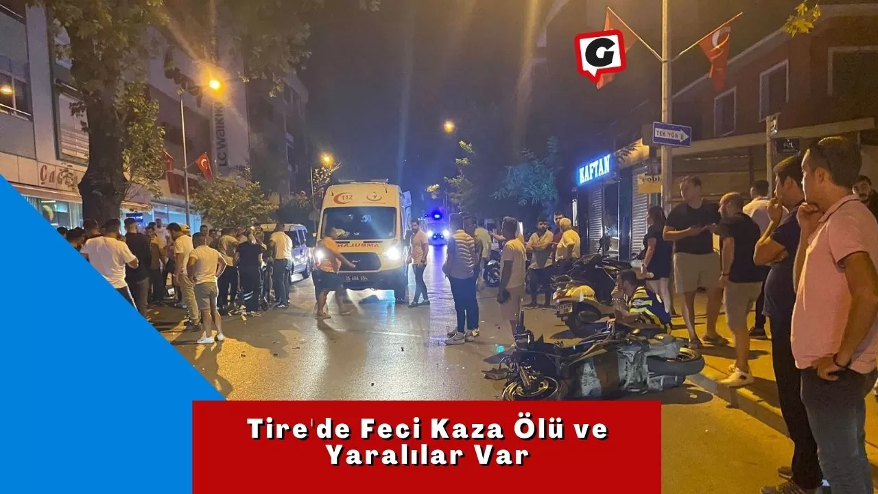 Tire'de Feci Kaza Ölü ve Yaralılar Var